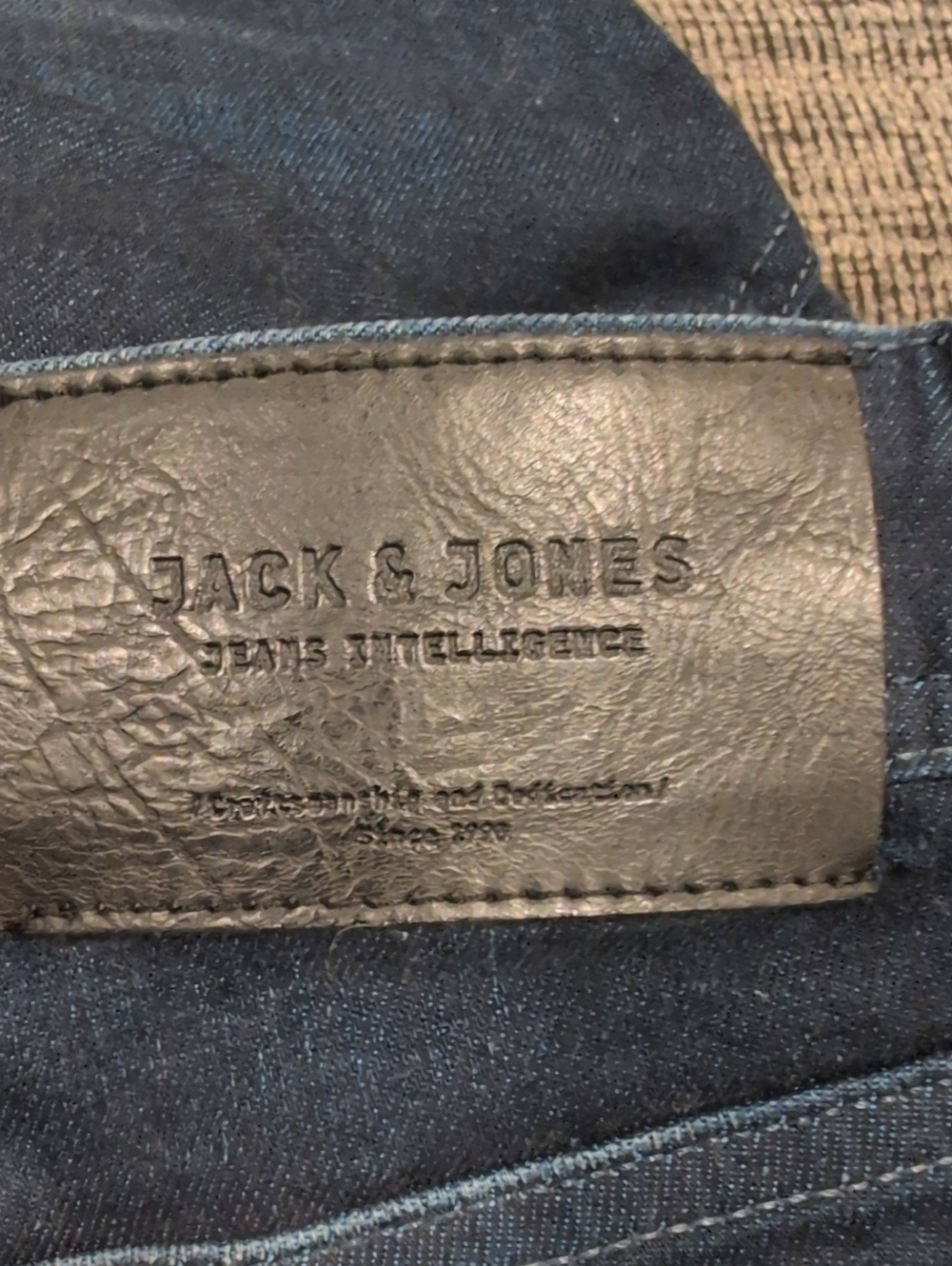 NWOT Jack jones Men's Slim Fit Dark Wash Jeans - Picture 5 of 8